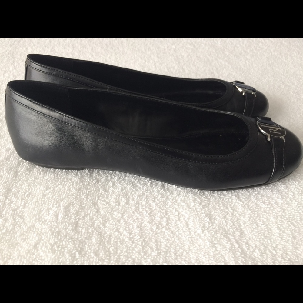 Lauren by Ralph Lauren “Alfie” Black flats - Picture 4 of 7